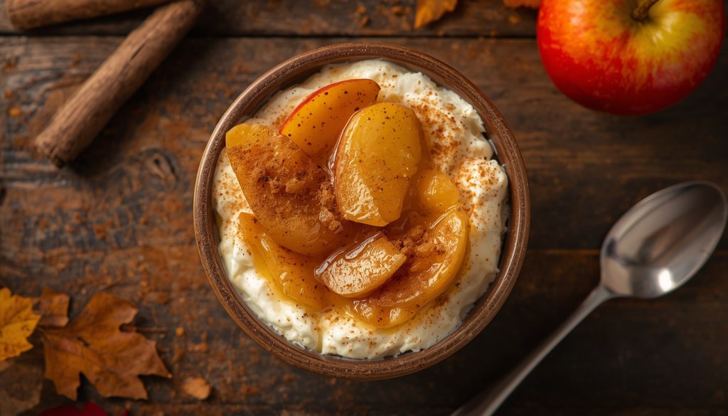 Jablečný Cottage krém: Fitness hit s chutí podzimního štrúdlu