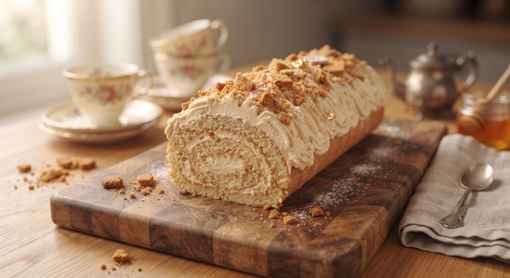 Konec zdlouhavému pečení plátů: Tahle medová roláda s mascarpone a malinami strčí klasický medovník do kapsy