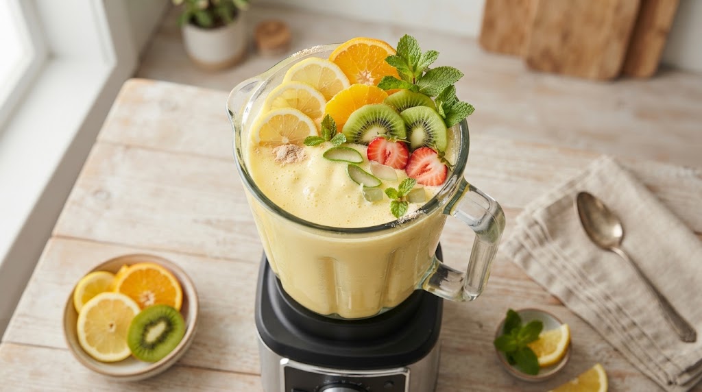 Osvěžující citrusové smoothie